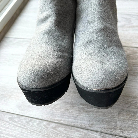 Shellys  London Wedge Platform Boots - Picture 15 of 15